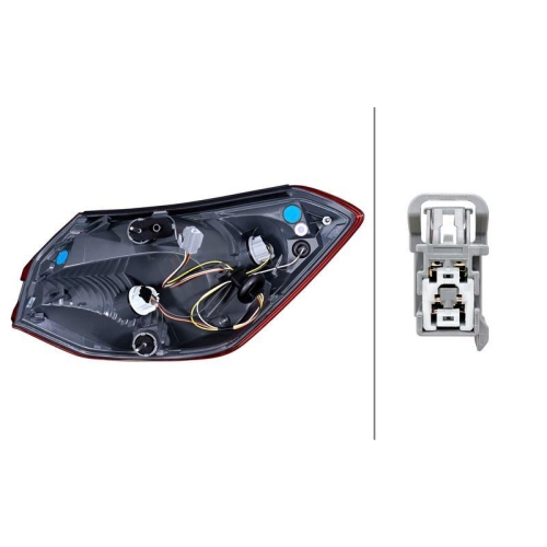 HELLA 2SD 354 860-311 Heckleuchte f&uuml;r FORD, links