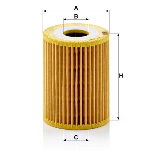 &Ouml;lfilter MANN-FILTER HU 719/3 x f&uuml;r OPEL HYUNDAI KIA DAEWOO GENERAL MOTORS