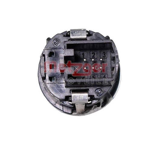 Start-/Stopp-Knopf METZGER 09161065 ORIGINAL ERSATZTEIL GREENPARTS f&uuml;r AUDI