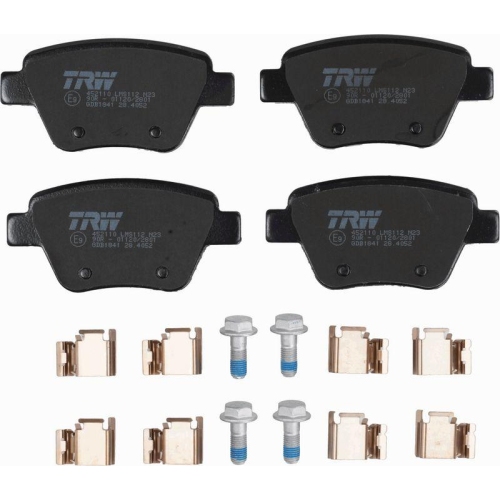 Bremsbelagsatz, Scheibenbremse TRW GDB1841 COTEC f&uuml;r SEAT SKODA VW VW (SVW) AUDI