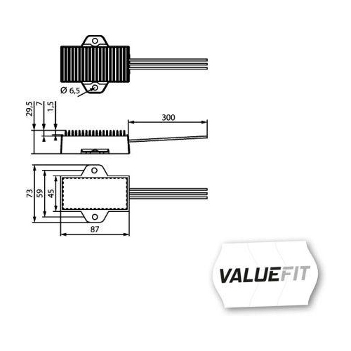 HELLA Steuerger&auml;t, Beleuchtung 5DS 357 030-101 VALUEFIT f&uuml;r SCANIA