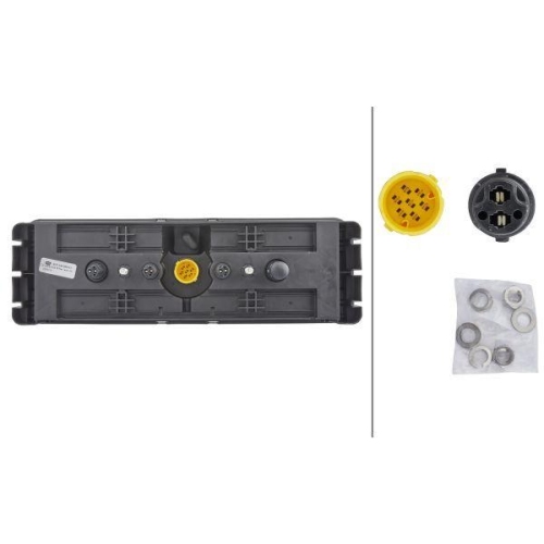 HELLA Heckleuchte 2VP 340 966-011 für, links