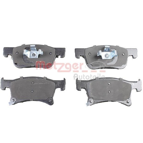 Bremsbelagsatz, Scheibenbremse METZGER 1170878 f&uuml;r OPEL GENERAL MOTORS