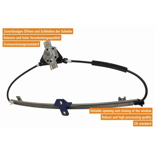Fensterheber VAICO V10-0037 Original VAICO Qualität für SEAT SKODA VW VAG