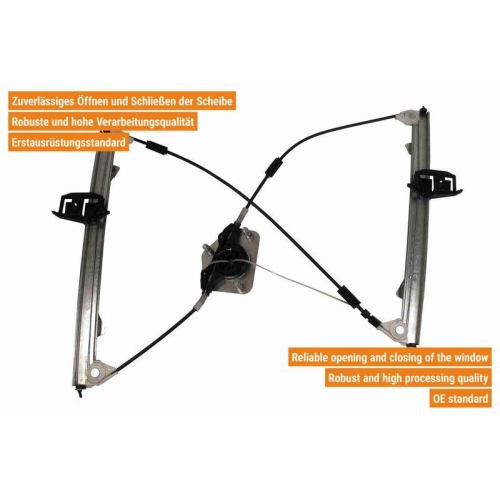 Fensterheber VAICO V24-0439 Original VAICO Qualität für FIAT, vorne links
