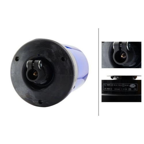 HELLA Rundumkennleuchte 2RL 008 063-001 KL 7000 f&uuml;r