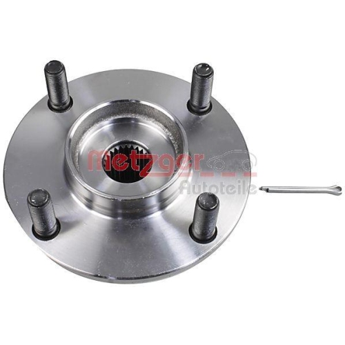 Radlagersatz METZGER WM 2230 f&uuml;r NISSAN, Vorderachse