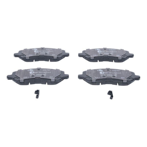 Bremsbelagsatz, Scheibenbremse ATE 13.0460-5760.2 f&uuml;r CHRYSLER CITRO&Euml;N FIAT JEEP