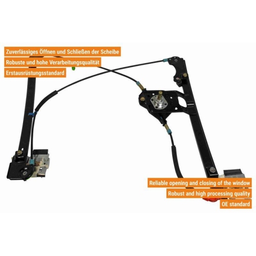 Fensterheber VAICO V10-6116 Green Mobility Parts für SEAT SKODA VW VAG