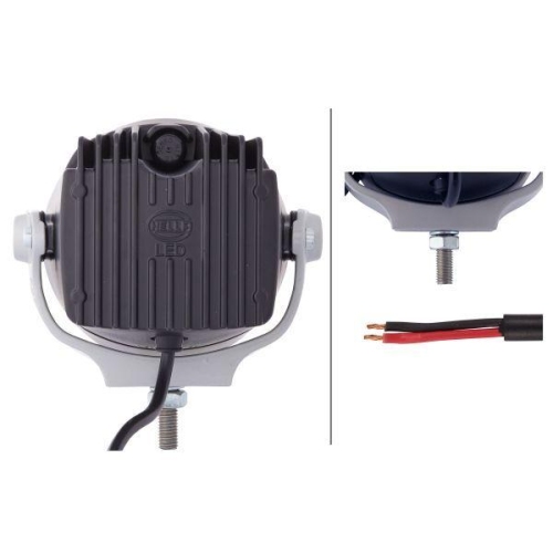 HELLA Fernscheinwerfer 1F0 012 206-011 f&uuml;r MERCEDES-BENZ, links, rechts