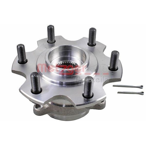 Radlagersatz METZGER WM 2232 f&uuml;r MITSUBISHI, Hinterachse