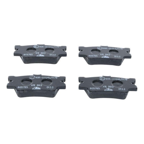 Bremsbelagsatz, Scheibenbremse ATE 13.0460-5765.2 f&uuml;r TOYOTA LEXUS, Hinterachse