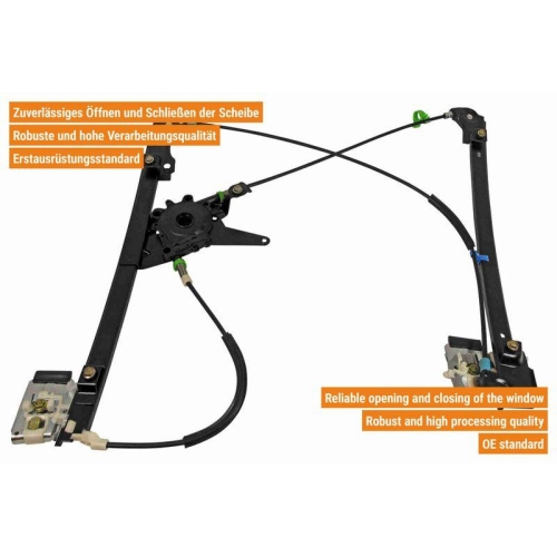 Fensterheber VAICO V10-6121 Original VAICO Qualit&auml;t f&uuml;r SEAT SKODA VW VAG