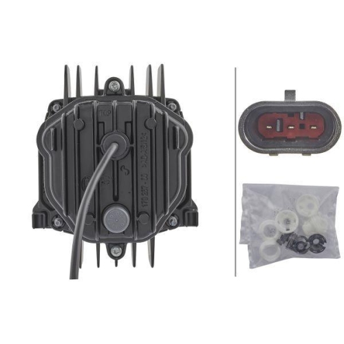 HELLA Hauptscheinwerfer 1ML 010 820-011 für VOLVO HYMER PLAXTON VDL, links