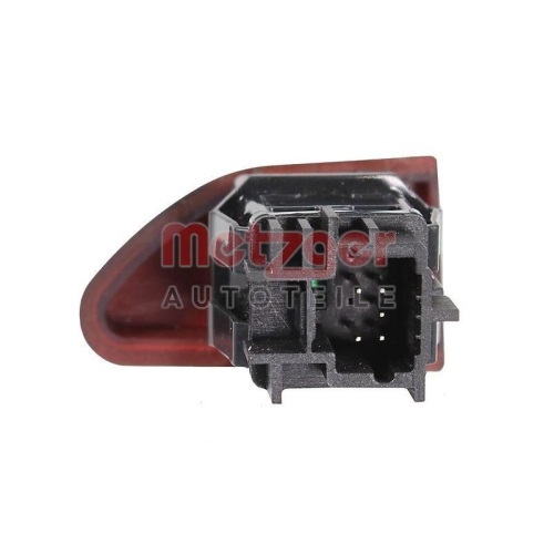 Warnblinkschalter METZGER 09161071 GREENPARTS f&uuml;r RENAULT DACIA