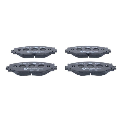 Bremsbelagsatz, Scheibenbremse ATE 13.0460-5766.2 f&uuml;r TOYOTA, Vorderachse
