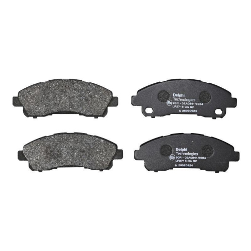 DELPHI LP2716 Bremsbelagsatz, Scheibenbremse f&uuml;r MITSUBISHI FUSO (MITSUBISHI)
