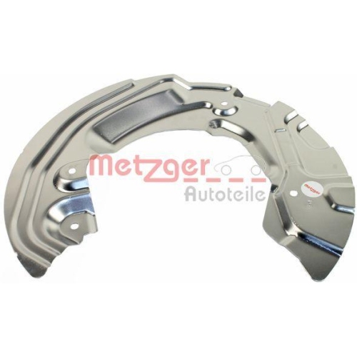 Spritzblech, Bremsscheibe METZGER 6115063 f&uuml;r BMW, Vorderachse links