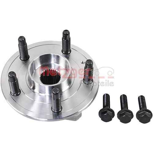 Radlagersatz METZGER WM 2235 f&uuml;r OPEL, Hinterachse links, Hinterachse rechts