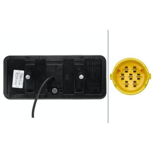 HELLA Heckleuchte 2VP 345 900-011 für DAF SCANIA LAMBERET SOMMER HÜFFERMANN