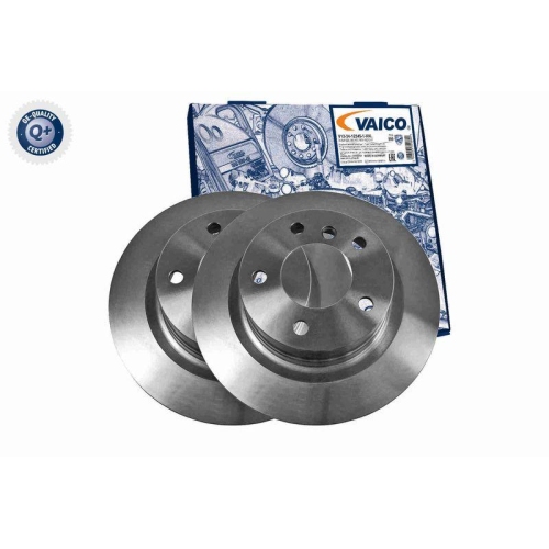 VAICO V20-80078 2 St&uuml;ck Bremsscheiben Q+, Erstausr&uuml;sterqualit&auml;t f&uuml;r BMW, Hinterachse