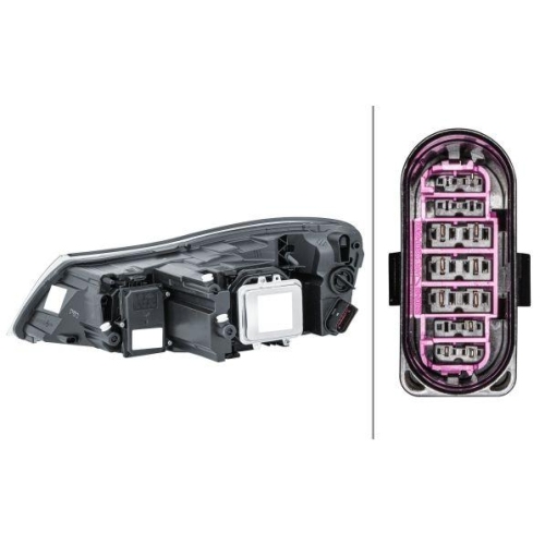 HELLA Hauptscheinwerfer 1ZL 247 052-321 für SKODA, rechts