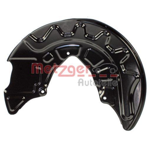 Spritzblech, Bremsscheibe METZGER 6115072 f&uuml;r VAG, Vorderachse rechts