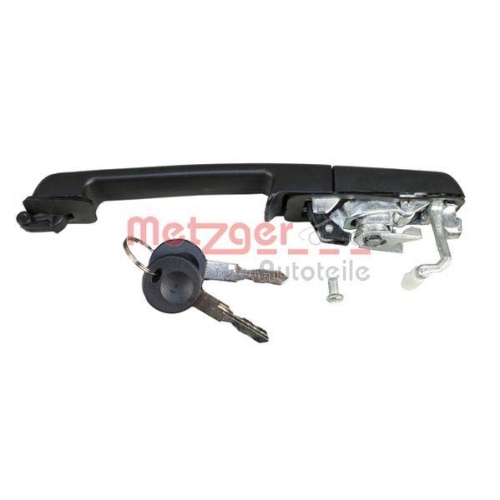 Türaußengriff METZGER 2310594 für VW, vorne rechts