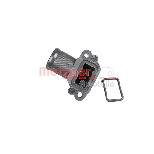 K&uuml;hlmittelflansch METZGER 4010302 f&uuml;r RENAULT DACIA, Wasserpumpe