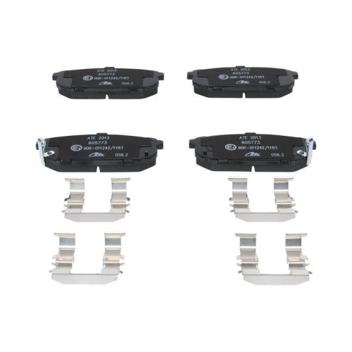 Bremsbelagsatz, Scheibenbremse ATE 13.0460-5773.2 f&uuml;r KIA, Hinterachse
