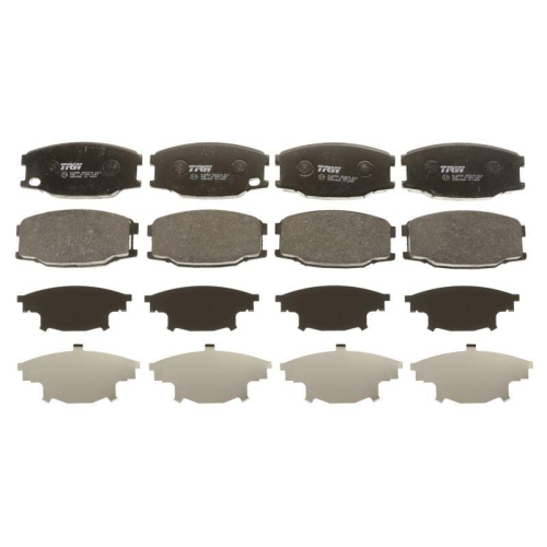 Bremsbelagsatz, Scheibenbremse TRW GDB3388 f&uuml;r MITSUBISHI, Hinterachse
