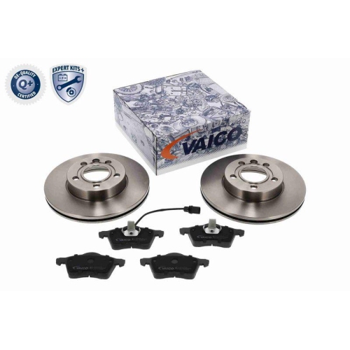 Bremsensatz, Scheibenbremse VAICO V10-6750 EXPERT KITS + f&uuml;r AUDI SEAT SKODA VW