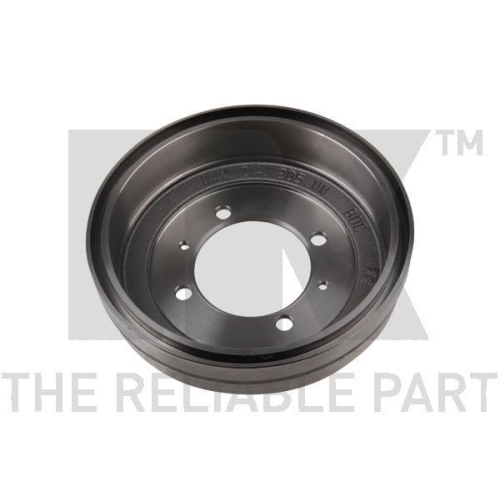 Bremstrommel NK 253011 f&uuml;r MITSUBISHI, Hinterachse