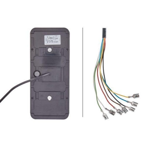 HELLA Heckleuchte 2VP 345 900-131 für SCHMITZ CARGOBULL DOLL, links