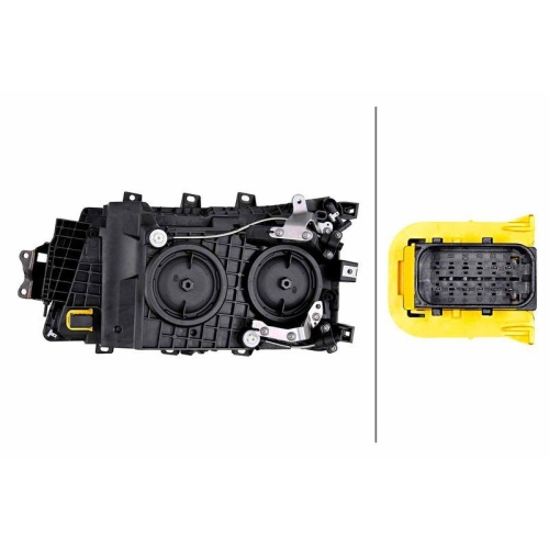 HELLA Hauptscheinwerfer 1EE 014 540-061 f&uuml;r SCANIA, rechts