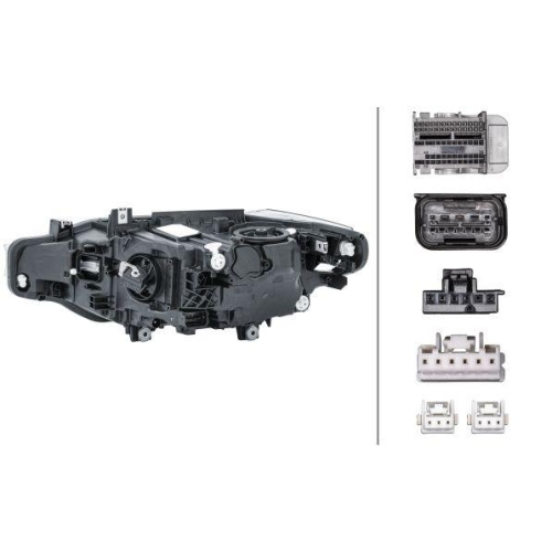 HELLA Hauptscheinwerfer 1EX 012 103-921 für BMW BMW (BRILLIANCE), rechts