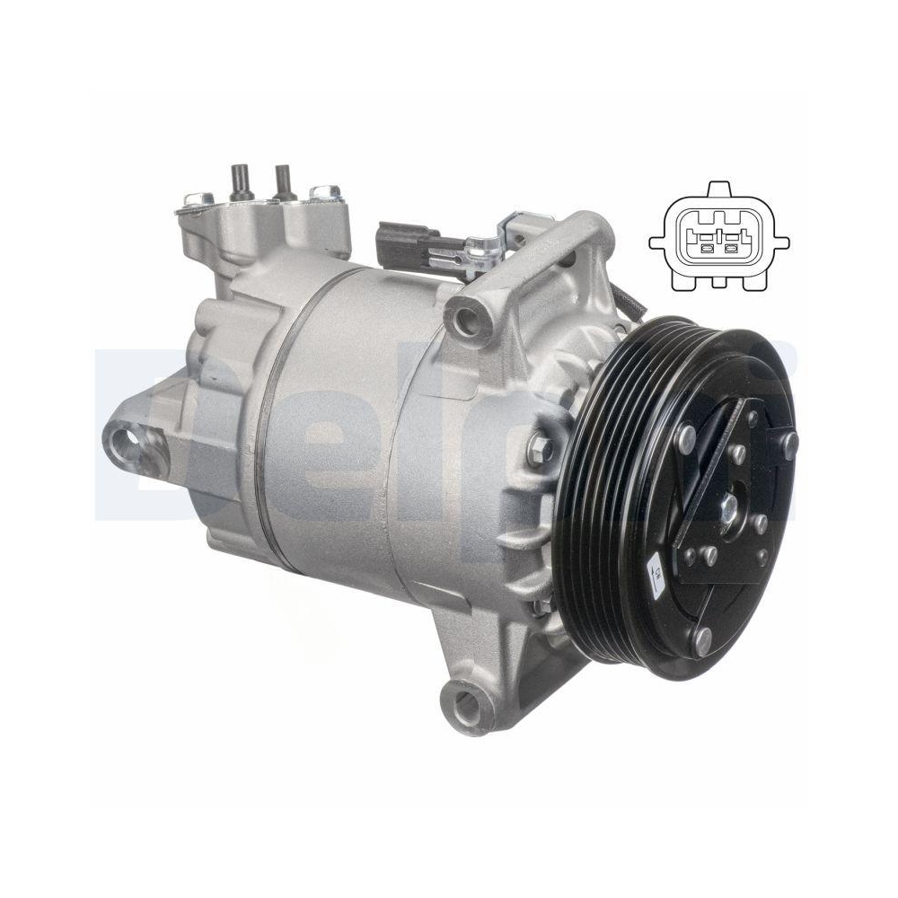 DELPHI TSP0155927 Kompressor, Klimaanlage f&uuml;r NISSAN