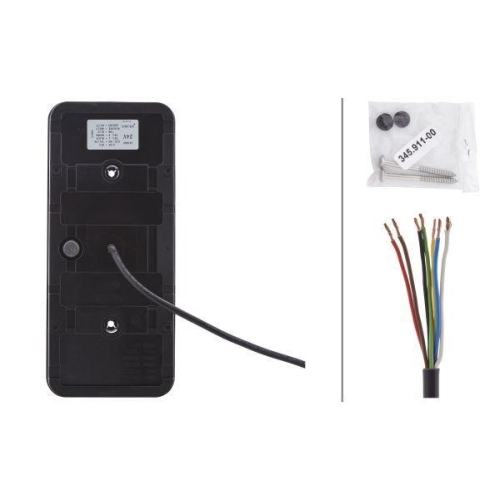 HELLA Heckleuchte 2VP 345 900-211 für, links, rechts