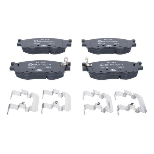 Bremsbelagsatz, Scheibenbremse ATE 13.0460-5779.2 f&uuml;r HYUNDAI KIA, Vorderachse