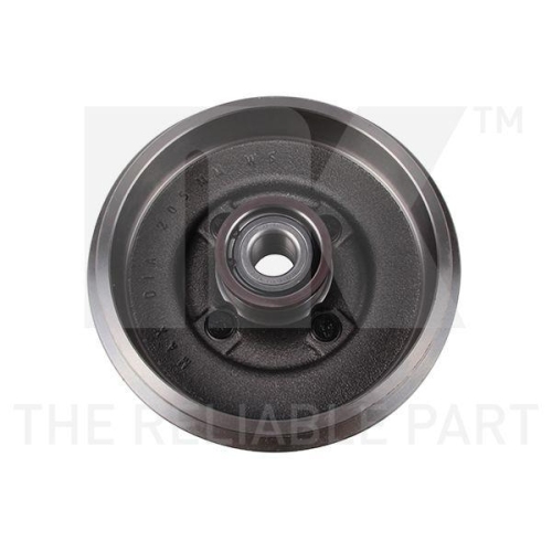 Bremstrommel NK 253017 f&uuml;r MITSUBISHI, Hinterachse