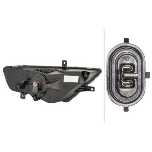 HELLA Nebelscheinwerfer 1ND 011 157-031 für SEAT, links