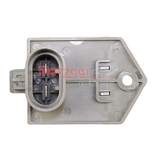 Vorwiderstand, Elektromotor (K&uuml;hlerl&uuml;fter) METZGER 0917351 f&uuml;r ALFA ROMEO FIAT