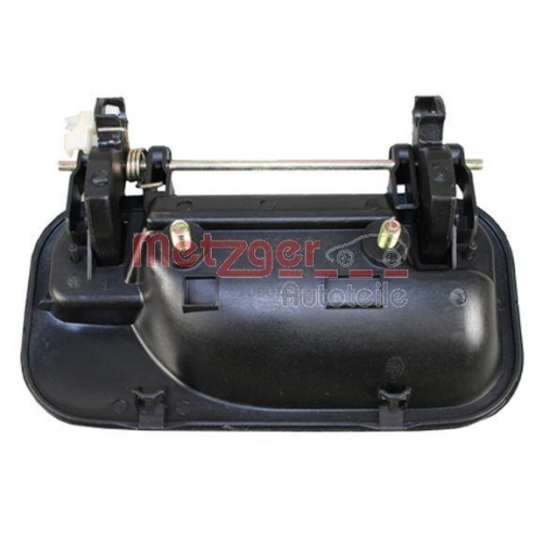 Türaußengriff METZGER 2310601 für OPEL GENERAL MOTORS, hinten links