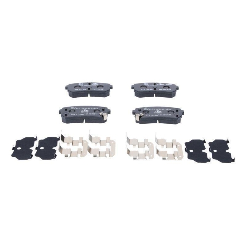 Bremsbelagsatz, Scheibenbremse ATE 13.0460-5780.2 f&uuml;r HYUNDAI KIA, Hinterachse