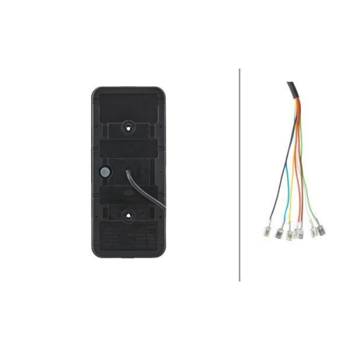 HELLA Heckleuchte 2VP 345 900-241 für, links, rechts