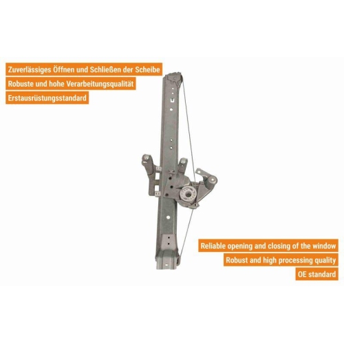 VAICO Fensterheber links und rechts elektrisch hinten V30-8336 + V30-8337 f&uuml;r MERCEDES-BENZ