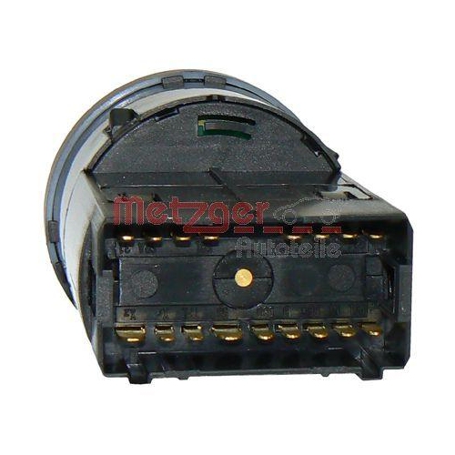 Schalter, Hauptlicht METZGER 0916054 f&uuml;r FORD VAG