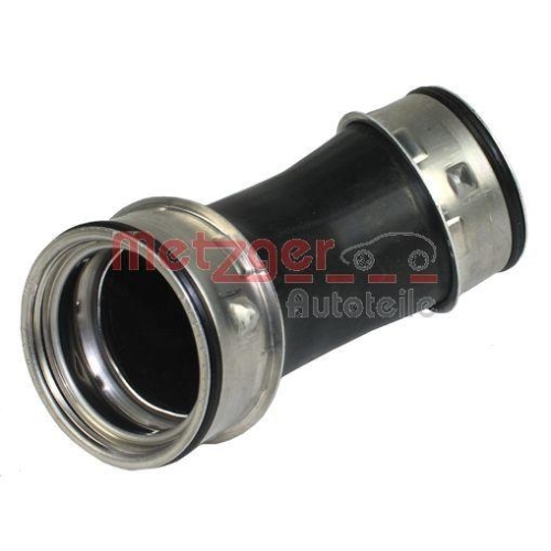 Ladeluftschlauch METZGER 2400178 für VW, Ladeluftkühler, links, unten