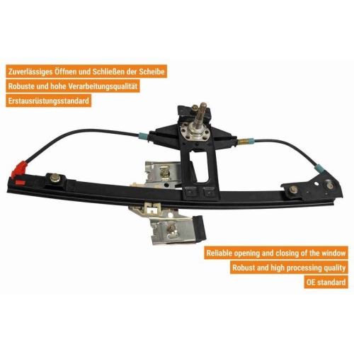 Fensterheber VAICO V10-6123 Green Mobility Parts für SEAT SKODA VW VAG