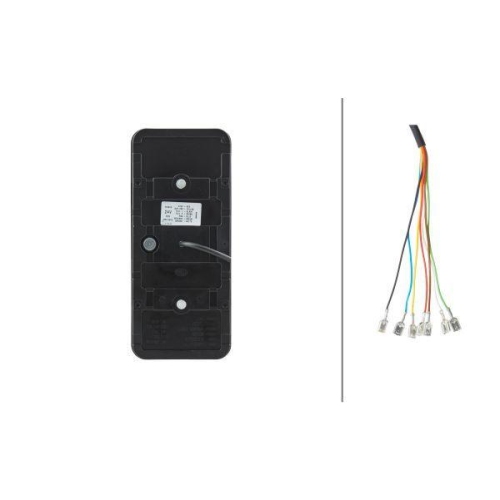 HELLA Heckleuchte 2VP 345 900-261 für SCANIA SPIERINGS DOLL, links, rechts